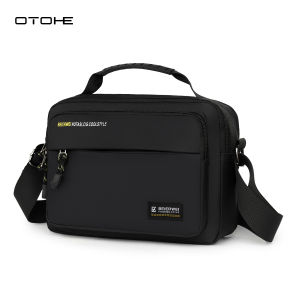 OTOHE Mens Bag Stylish Shoulder Bag Large Capacity Messenger Bag Crossbody Bag Outdoor Sports Bag Leisure Bag Waterproof Portable Shoulder Bag Anti-Scratch Bag Sling Bag