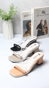 Trixbee Sandal Slop Heels Wanita Terbaru