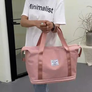 🚛Foldable Big Capacity Travel Bag Waterproof Nylon Luggage Bag Gym Bag Handbag Yoga Sport Duffle Bag