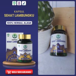 Kapsul Sehat Lambung Legalitas BPOM & Halal MUI - Isi 60 Kapsul