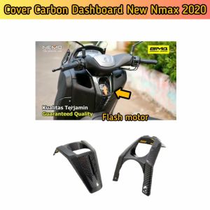 Cover Body tengah Dashboard New Nmax 2020 2023 carbon Nemo