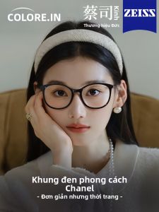 COLORE.IN | Kính Cao Cấp Nhẹ Cho Khuôn Mặt Tròn Và Vuông Mắt Kính Đen