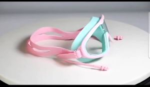 kacamata renang snorkling anak 3-18y tahun kacamata renang anak anti fog pelindung telinga anti kabut