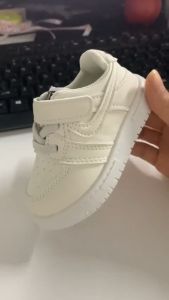 [Shipment from Malay warehouse] 0-3 Years old: White Baby Shoes for Boys and Girls