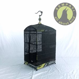 SEMPATI Krodong Sangkar Kotak No 2 Bahan Loto Plus Transparan 3 Sisi Tebal Kerodong Krodong Sangkar Kandang Burung Kacer Cucak