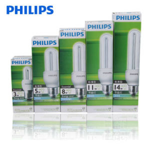 Philips Energy-Saving Lamp 2 U3u For Home Super Bright U-Shaped Lamp Tube Table Bulb E27e14 Screw Fluorescent 5w8w11w23