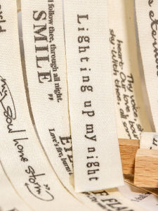 Retro Classic Poetic Handmade Fabric Strips