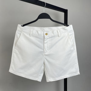 Quần Short Nam Cotton Nguyên Chất Thoải Mái Khóa Kéo Quần Dài 3/4 Mùa Hè Quần Tây Trẻ Trung Quần Dài Thường Ngày