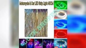 Motorcycle & Car 12V LED Strip Light 45CM Universal