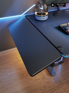 Bàn Mở Rộng Sợi Carbon Gấp và Mở Rộng Hỗ Trợ Bàn Phím