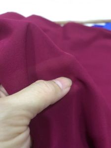 vải voan chifon màu đỏ mềm rũ mỏng nhẹ _( khổ 1m5) may đầm váy áo kiểu vv