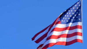 ธงผ้า ธงอเมริกา usa ธงลู่ลม พริ้วลม ทนแดด ทนฝน ส่งด่วนในไทย ทุกวัน american flag สหรัฐอเมริกา us