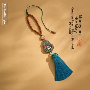 FANHAILIANYIN | Creative Lucky Money Car Ornament Hand-Painted