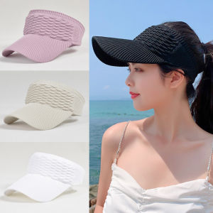 แฟชั่นผู้หญิงหมวกกันแดดกีฬาฤดูร้อนหมวกบังแดด Big Brim ผู้หญิงเบสบอลหมวกท่องเที่ยวกลางแจ้งหมวกชายหาด