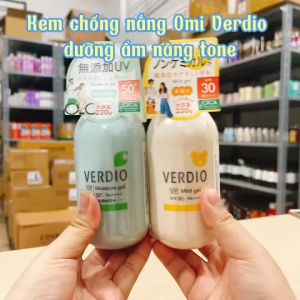 Chống nắng Omi Verdio Nhật Bản Dịu Nhẹ Cho Da Nhạy Cảm và Trẻ Em Dưỡng Ẩm Nâng Tone Sáng Hồng