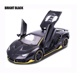 LP770 1:32 Car Alloy Sports Car Model Diecast Sound Light Super Racing Lifting Tail Car Wheels Toys For Children Christmas gift