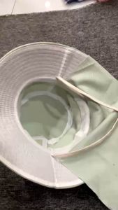 Mũ tai bèo có phủ gáy vải dày  vành rộng bao mát chống nắng cực tốt