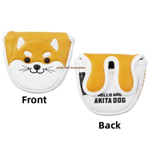 Dominant | Half Round L-Shaped Thick Fleece Waterproof Golf Putter Cover