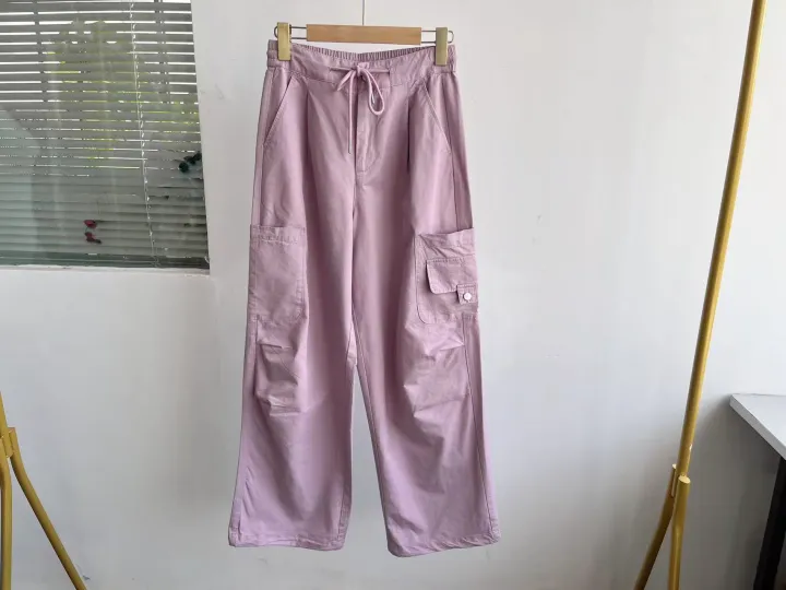 High%20Waist%20Comfortable%20Women's%20Workwear%20Pants%20Tencel%20Cotton%20Loose%20Casual%20Versatile%20Elastic%20Waist%20Skin-friendly%20J25-3%20-%20Image%206