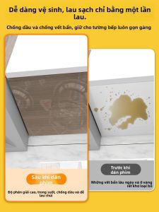 REVGUEN | Waterproof Moisture-Resistant Heat-Resistant Oil-Proof Steam-Preventive Cabinet Stickers