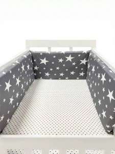 กันชนเด็ก Chichonera Crib COT Protector ทารกผ้าฝ้ายเด็กเตียงอุปสรรคทารกแรกเกิดรอบเบาะ Braid Cunas Para El Bebe