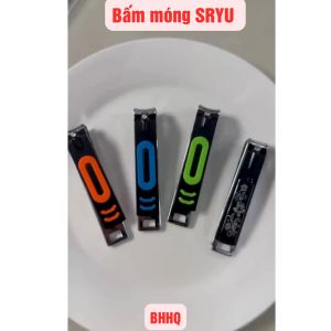 Bấm móng Sryu cắt móng tay  siêu bén có lớp nhựa chống trơn trượt