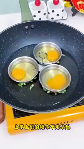 3-in-1 Stainless Steel Egg Steamer Household Multi-Functional Round Boiled Egg Kitchen Utensils