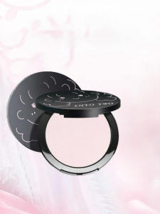Long-Lasting Waterproof DHDL Powder Compact with Soft Focus Feature No-Cake Look Beauty Makeup Tool for Facial Powdering