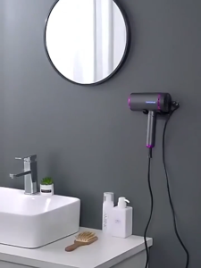 Hair Dryer Panasonic 1800W Blue Light Ion Foldable High Power Dryer with Intelligent Temperature Control