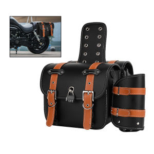 1 Pair Universal Motorcycle Saddlebags Side Tool Pouch Luggage Storage Bags Saddle Bags Backseat Bag