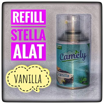 CAMELY Refill Matic air freshener 225ml untuk STELLA alat