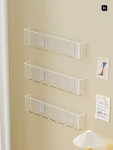 Transparent Acrylic Book Storage Shelf