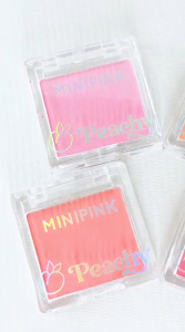 MINIPINK Eyeshadow Palette Transparent 4 Color Eyeshadow Palette Tahan Air dan Tahan Air MP047