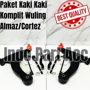 [FULL SET] Long Tie Rod Rack End Bushing Arm Wuling Almaz/Cortez Original