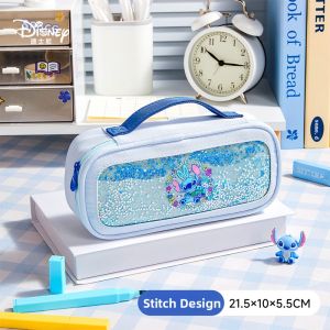 Disney | New Large Capacity Flowing Sand Pencil Case