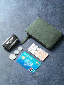 Short Zipper Wallet Key Holder Mens Genuine Leather Mini Coin Purse Womens Multi-functional Card Bag Retro Style Youth Wallet