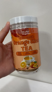 Diva Organics Dried Organic Orange Slice Tea 30g Caffeine free Natural Citrus Tea Slices