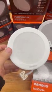 Đèn Led Downlight Âm trần Nanoco NED Series 7W 9W 12W 15W 18W 24W ánh sáng trắng trung tính vàng đổi màu