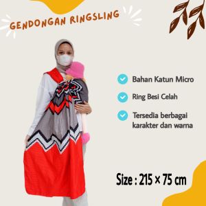 gendongan bayi ring sling carrier baby