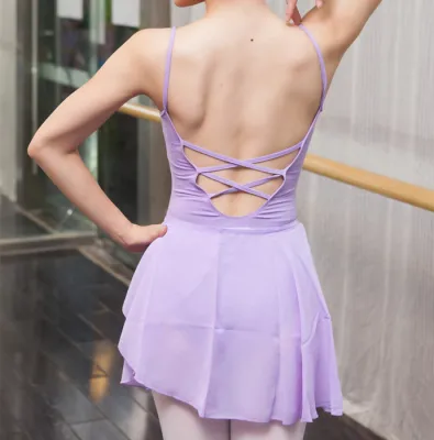 Adult Ballet Dance Practice Suit Womens Gymnastics Leotard Dance Art Exam Strapless Bodysuit Training Wear Figure Shaping Clothes