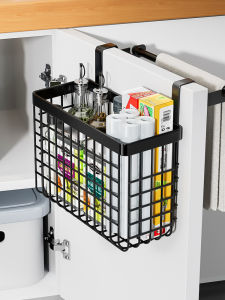 B&W | Refrigerator Bag And Spice Storage Wall-mounted Organizer