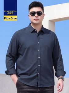 Zuogeeya | Solid Color Mens Business Casual Shirt Comfortable