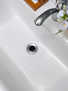 Nút nhấn xả bồn rửa mặt【xả chậu rửa mặt】Chất liệu inox 304 bền bỉ chống gỉ sét Lắp đặt dễ dàng phù hợp với mọi loại lavabo và chậu rửa,chặn cống thoát nước,chặn nước lavabo