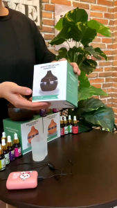 Máy Xông Tinh Dầu  Aroma 330ml  Phun Sương Tỏa Hương Thơm Mát Khử Mùi Diệt Vi Khuẩn