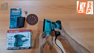 NRT-PRO 945 HD Mesin Amplas Kayu Finishing Electric Sander Orbital 945HD