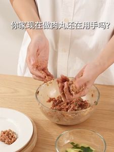 1Pcs Translucent Meatball Maker Meatball Maker Pressing Making Tool Meat Balls Freezer Containers