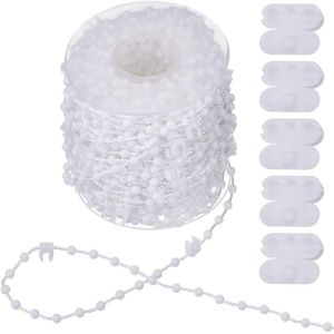 Vertical Curtain Accessory Kit 20m Bottom Chain 5pcs Beads