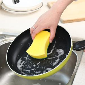 5 pcs High-density Sponge Dishwashing Block Sponge Cleaning Cloth for Kitchen