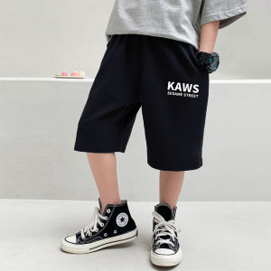 Boys Summer Cotton Sport Pants Short Shorts Thin Style Middle Waist Childrens Clothing Fashionable Trendy Kids Trousers