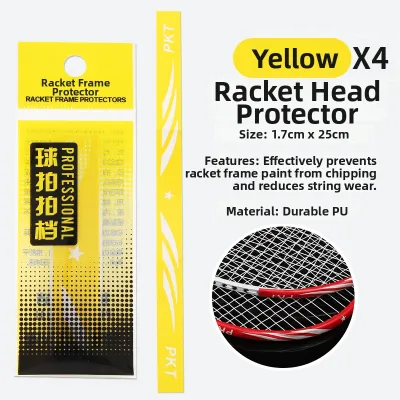Invisible Impact Resistant Protective Edge Tape for Badminton Racket